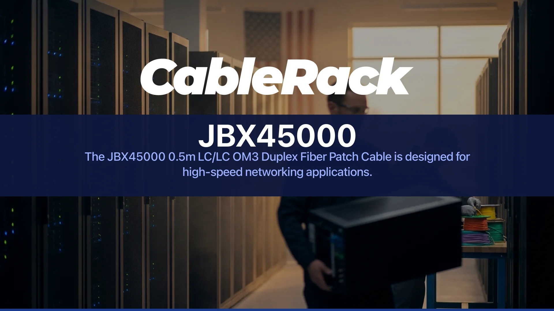 JBX45000 OM3 multimode LC patch cable — cover image