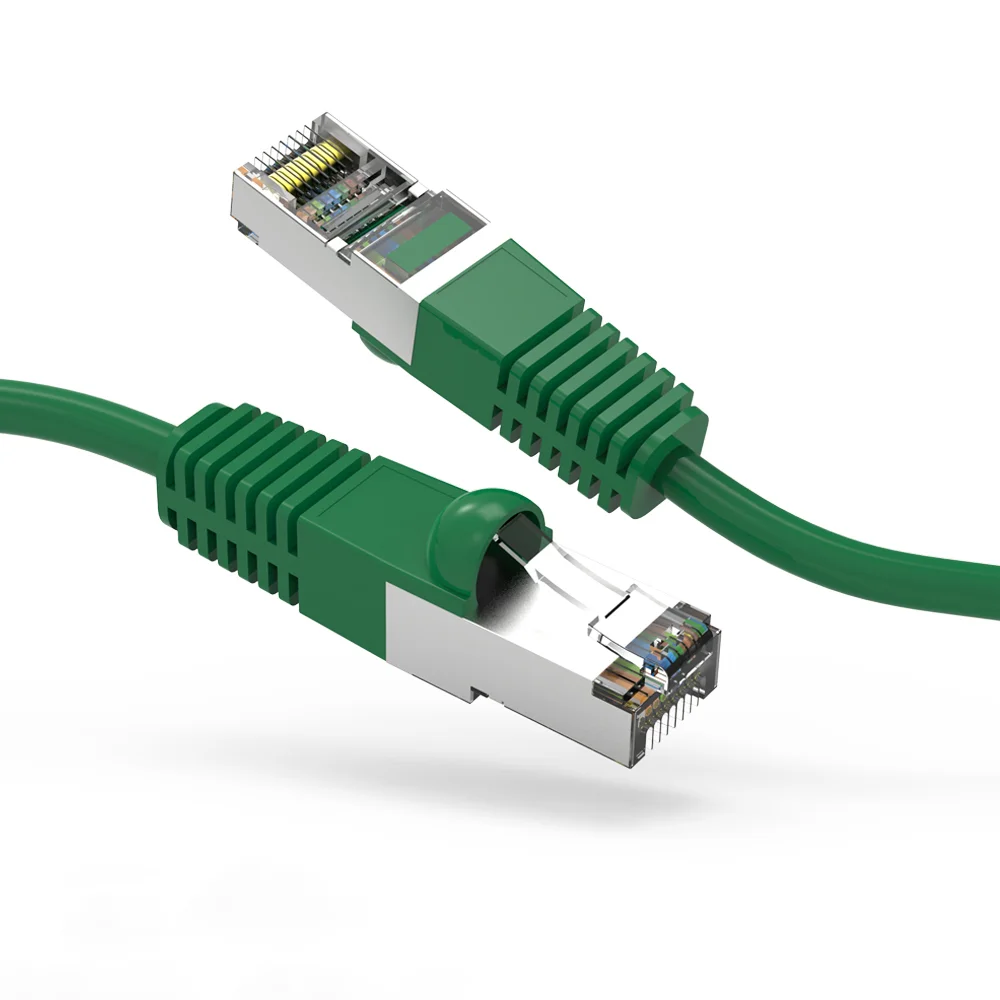 JBX70625 4ft CAT6 Snagless Shielded Ethernet Cable - Green