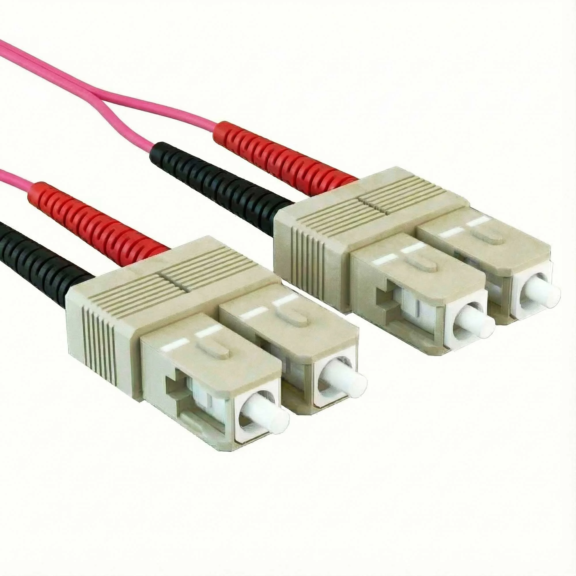 JBX82944 - 15m SC/SC OM1 Pink Multimode Fiber Patch Cable
